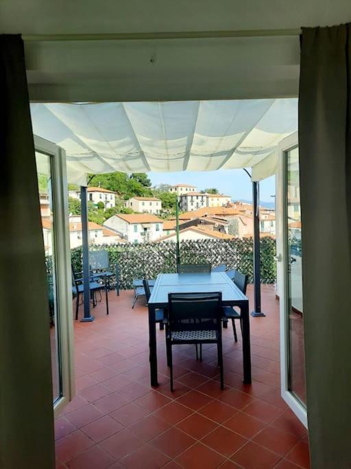 La Terrazza Sul Golfo Dei Poeti Con Vista Mare Apartman Pitelli Kültér fotó