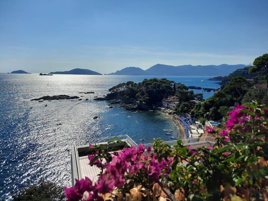 La Terrazza Sul Golfo Dei Poeti Con Vista Mare Apartman Pitelli Kültér fotó